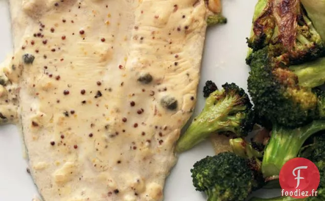 Poisson Rôti à la Moutarde
