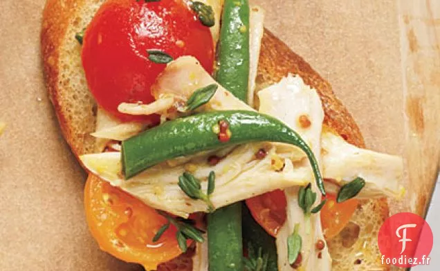 Salade de Poulet et Haricots Verts