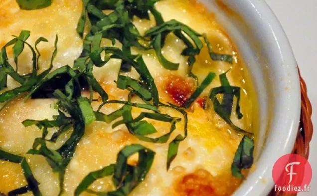 Oeufs Italiens Cuits au Four - et Cadeau d'Huile d'Olive