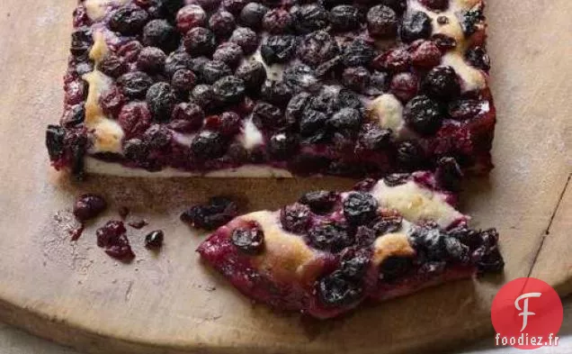 Focaccia au Romarin Doux et au Raisin