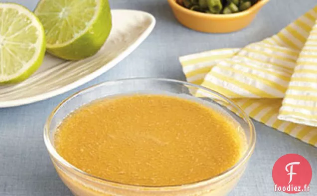 Vinaigrette aux Arachides et au Citron Vert