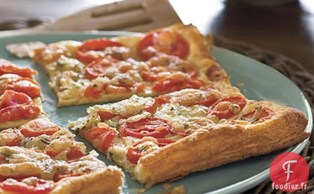 Tarte Tomate-Romarin Grillée