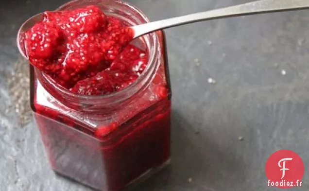 Confiture de Chia à la Framboise et au Citron Vert