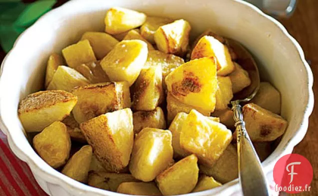 Pommes de Terre rôties à l'Huile d'Olive Dorée