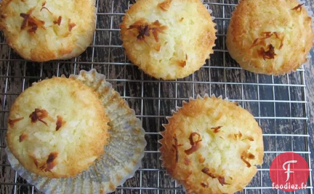 Muffins Ananas Noix de Coco