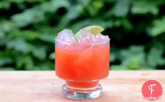 Cocktail de Tomates Grillées et de Chili Grillé