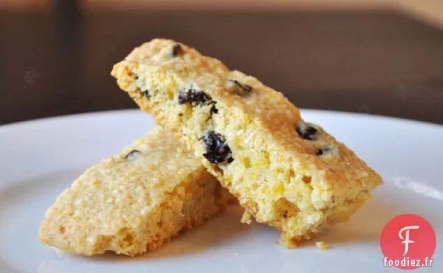 Biscotti aux Cerises à la Semoule de Maïs