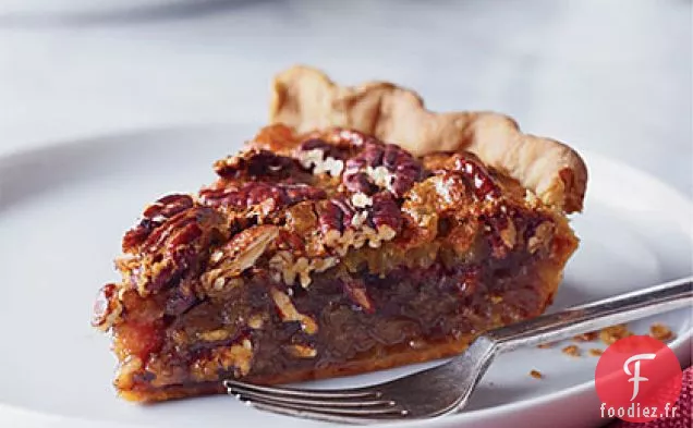 Tarte aux Pacanes au Gingembre Confit et au Rhum