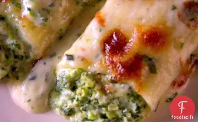 Manicotti aux Blettes et Pois Sucrés (Hiver)