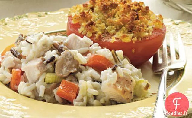 Cocotte de Dinde et Riz Sauvage