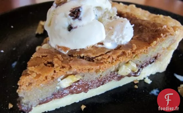 Tarte aux Biscuits aux Pépites de Chocolat