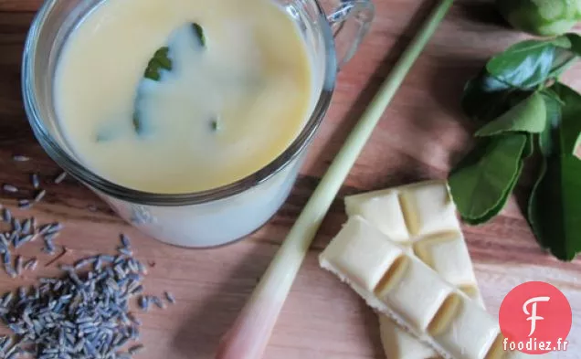 Chocolat Chaud Blanc Citronnelle-Lavande