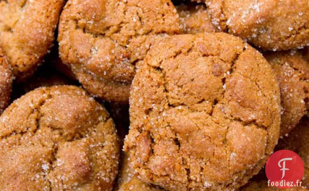 Biscuits à la Mélasse de Gingembre