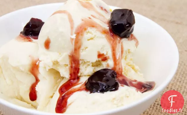Glace à l'Ancienne (Bourbon et Orange)