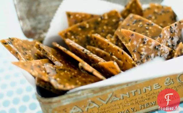 Sésame Noir et Blanc Cassant