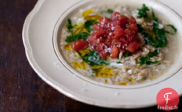 Recette de Soupe à l'Orzo
