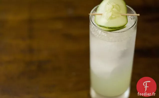 Gin au Concombre Fizz