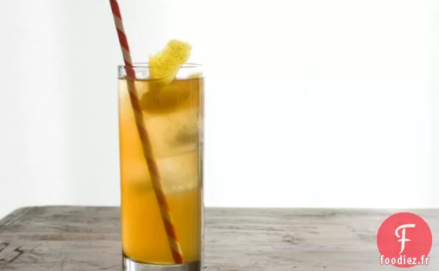 Refroidisseur de Thé Glacé Fumé et de Whisky