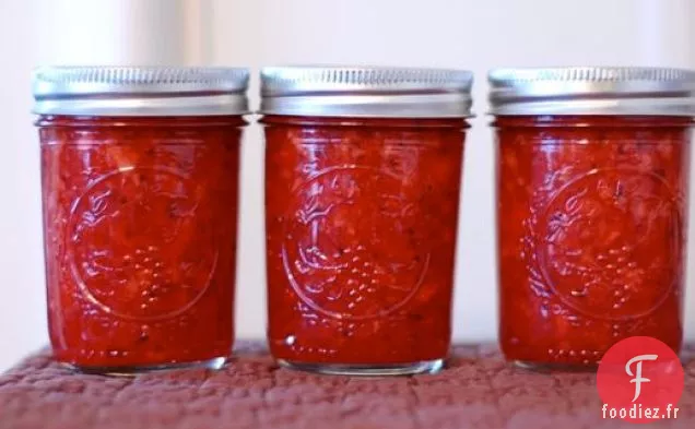 Confiture de Kiwis aux Fraises