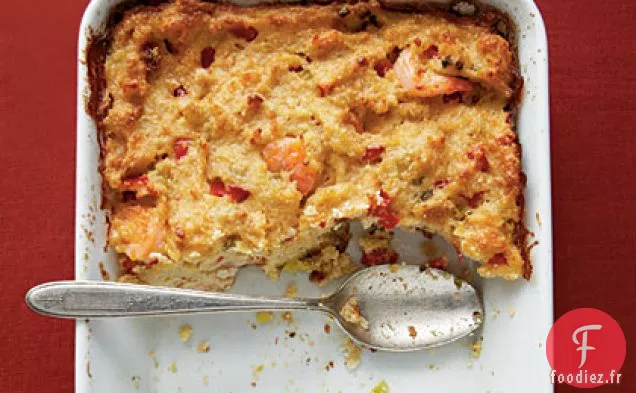 Vinaigrette aux Crevettes et au Gruau