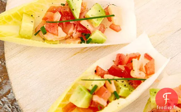 Endive au Saumon Fumé