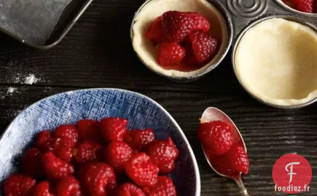 Tarte en Pot Double Croûte aux Framboises