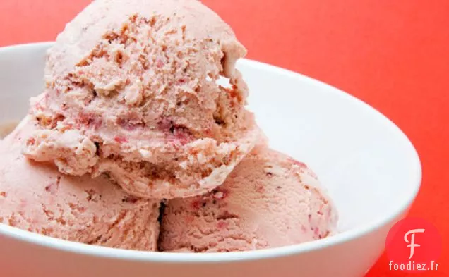 Glace Balsamique aux Fraises de Bi-Rite Creamery