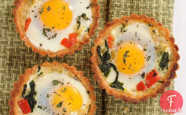 Tartelettes aux Œufs Salées