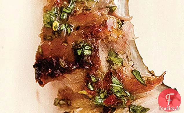 Glaçage à la Limonade au Basilic Chili