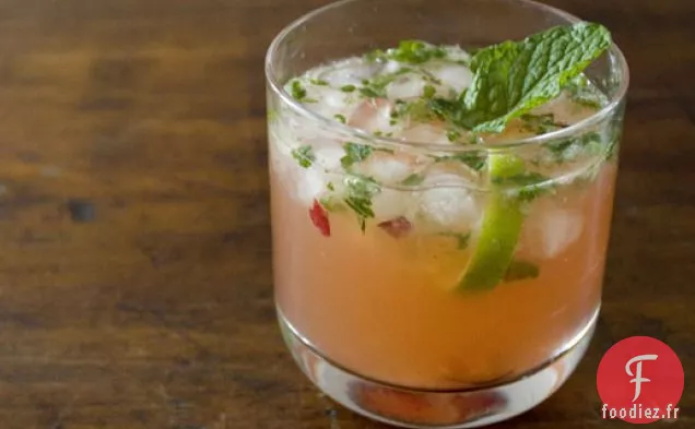 À boire en saison : Mojito aux Canneberges