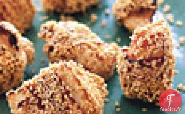 Navets Enrobés de Pancetta et de Sésame