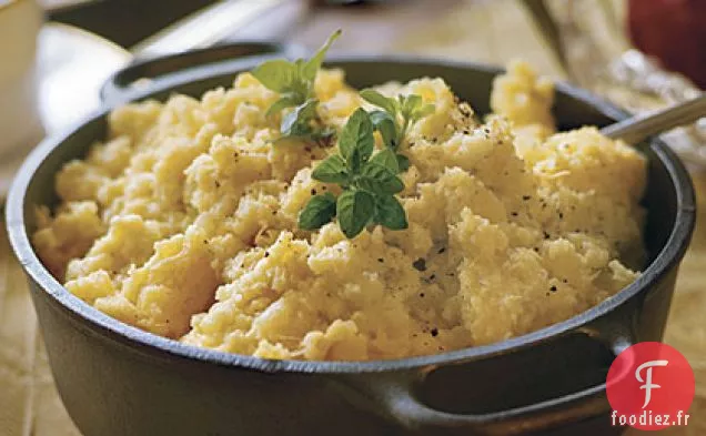 Rutabagas Écrasés et Navets Au Parmesan