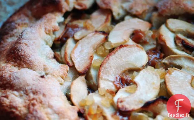Galette de Pommes Au Gingembre Et Caramel