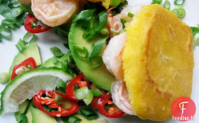 Brunch du dimanche : Arepas aux Crevettes