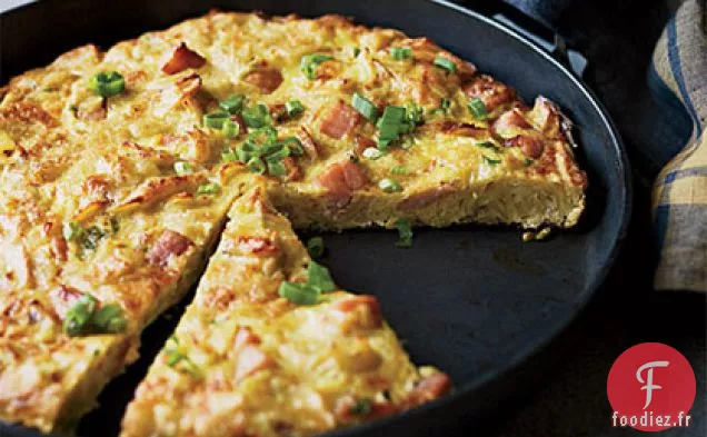 Tortilla au Jambon et aux Croustilles