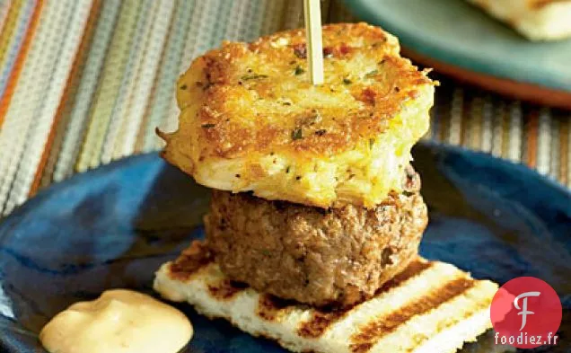 Mini Hamburgers de Surf et de Gazon