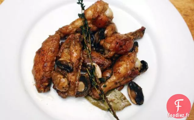 Ailes de Poulet aux Champignons de Ferran Adrià