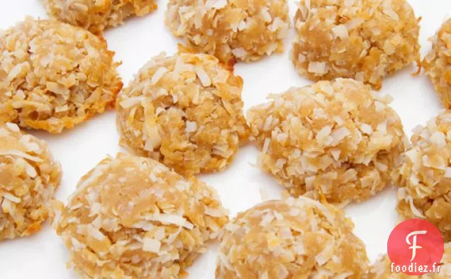 Macarons Noix de Coco Au Beurre d'Arachide