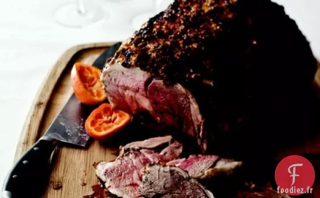 Gigot d'Agneau en Croûte de Clémentine