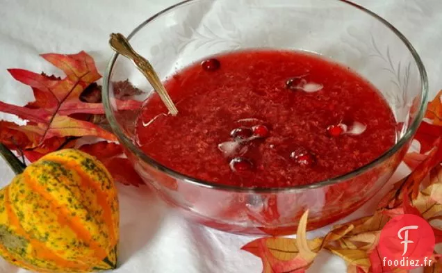 Punch Orange aux Canneberges Sans Alcool