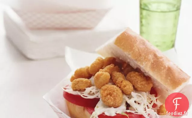 Po' Boy aux Crevettes Rapides