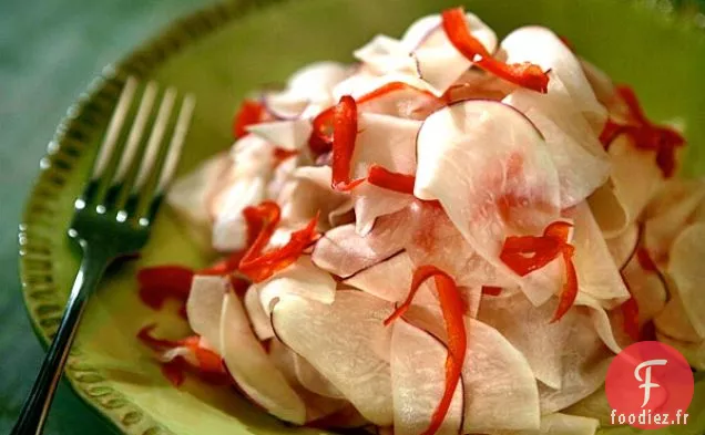 Salade De Navet Et Poivron Rouge