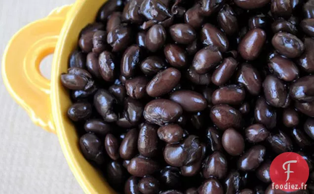 Crème Glacée aux Haricots Noirs