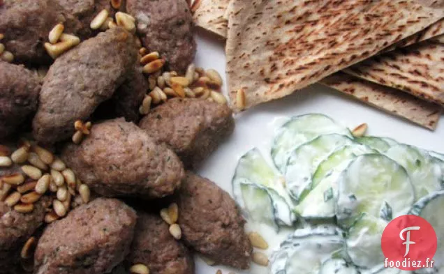 Brunch du dimanche : Salade de Kibbeh et Concombre