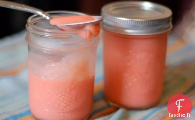 Caillé de Citron Fraise