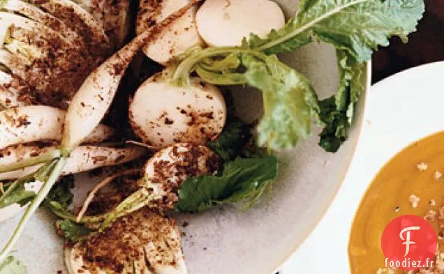 Crudites De Fenouil Et Navet Au Sel De Fenouil