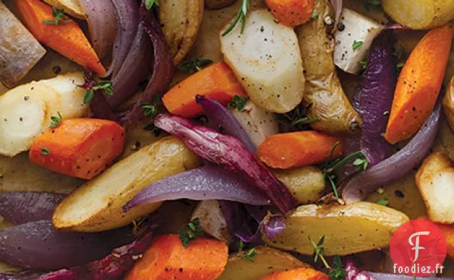 Légumes-Racines Rôtis Aromatiques