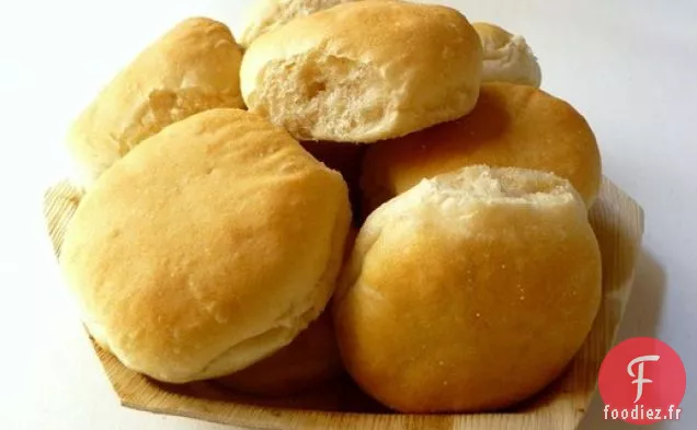Cuisson du Pain: Petits Pains légers au Burger de Seigle