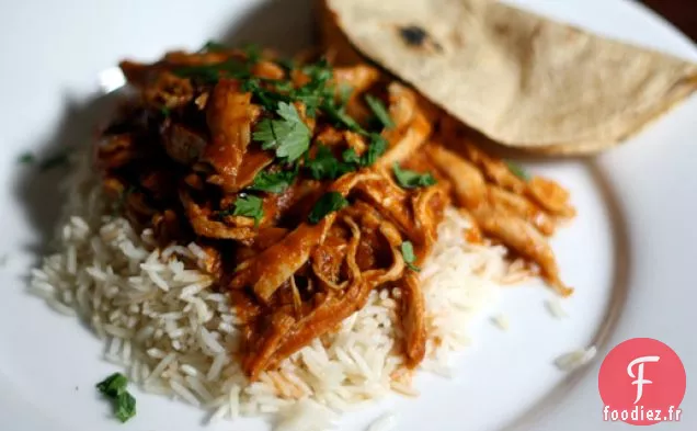 Dîner ce soir: Poulet à la Huasteca en Taupe