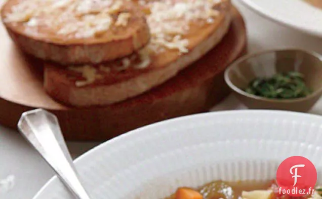 Toasts au Parmesan Ciabatta